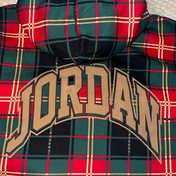 Nike/Jordan “Holiday Plaid” Sweatsuit -Nwt(small) - Picture 7 of 11